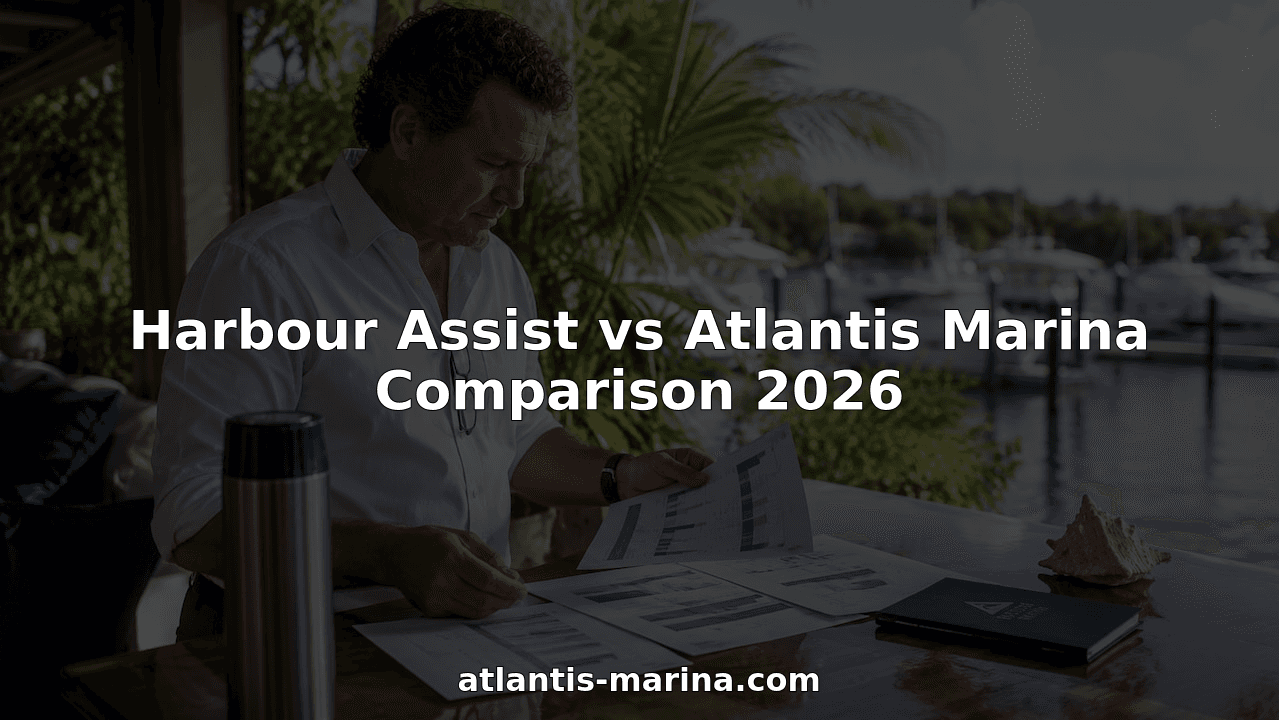 Harbour Assist vs Atlantis Marina Comparison 2026