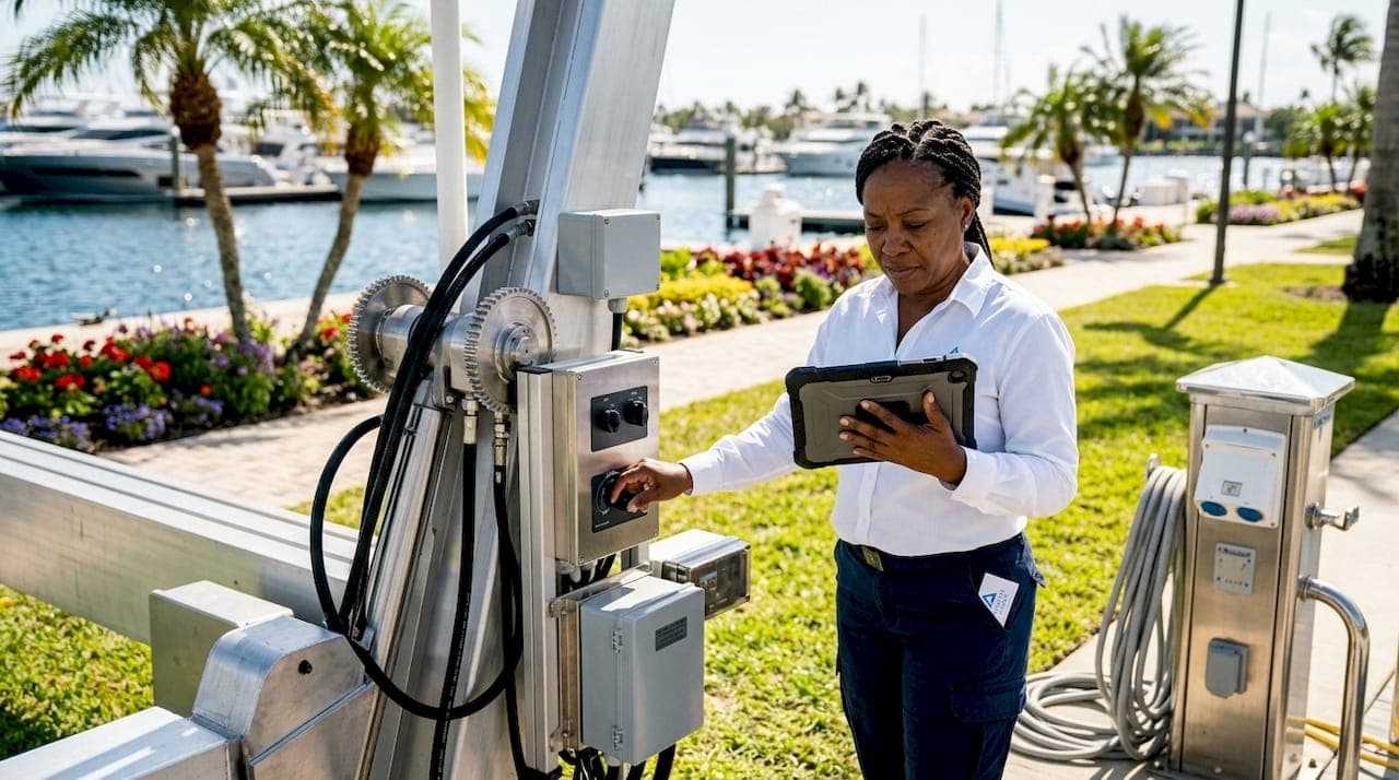 AUX Device Control for Boat Lifts: Marina Guide