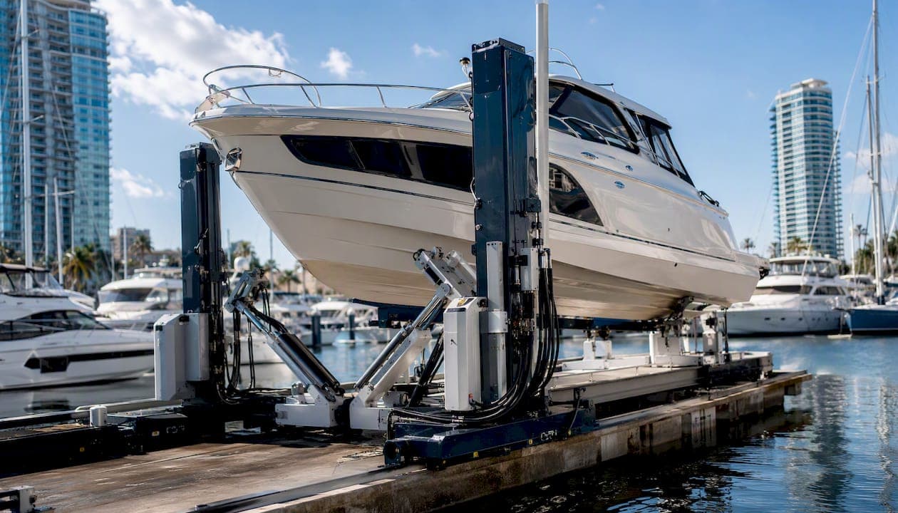 Smart Boat Lift Automation for Enterprise Marinas