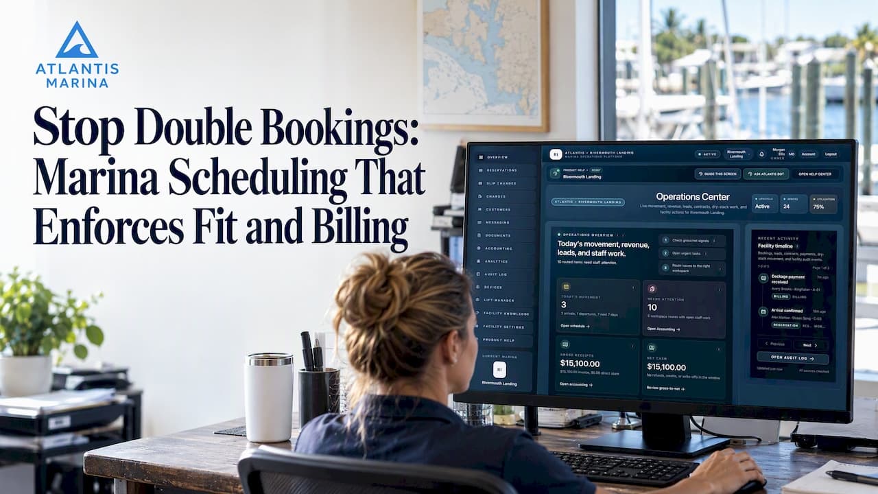 Stop Double Bookings: Marina Scheduling That Enforces Fit and Billing