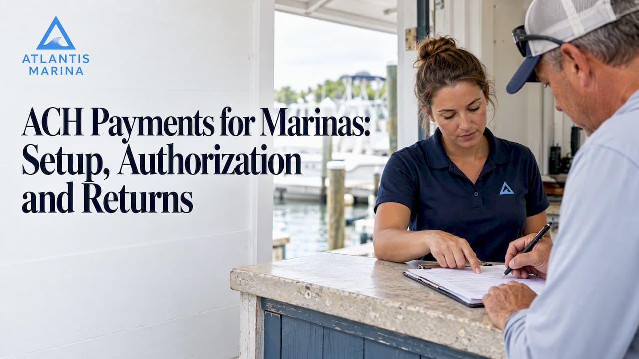 ACH Payments for Marinas: Setup, Authorization and Returns