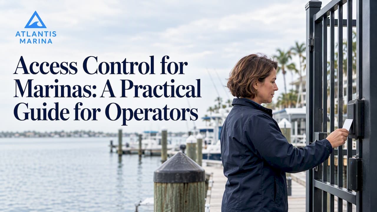 Access Control for Marinas: A Practical Guide for Operators